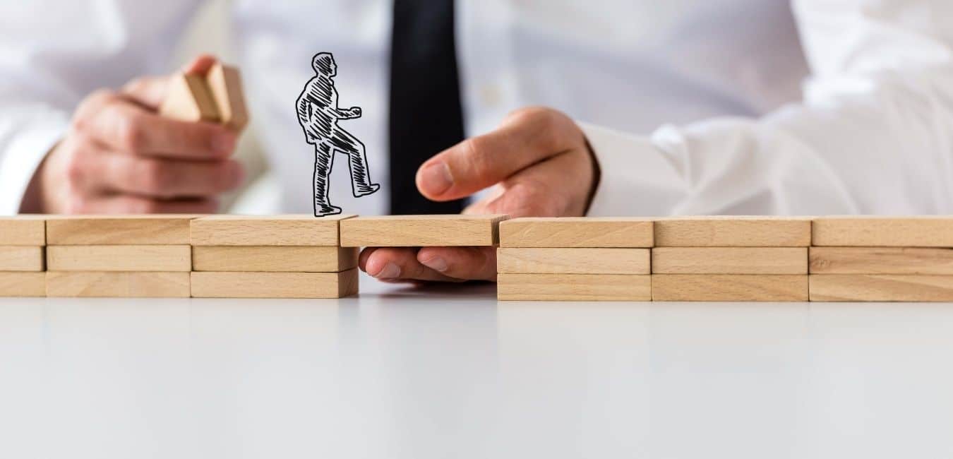 Business challenge and partnership concept